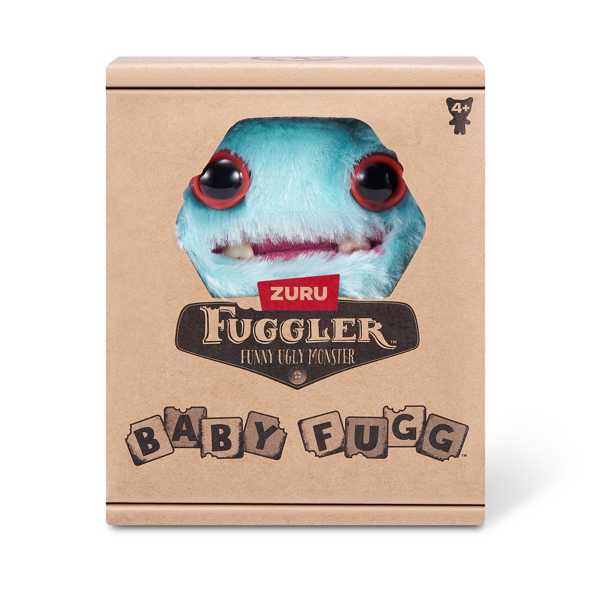 8-centymetrowe Fuggler Baby Fuggs seria 4 od ZURU Wide Eyed Weirdo – teal
