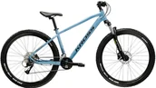 Rowery - Rower górski męski KROSS HEXAGON 4.0 M(17") 27,5 NIEBIESKI CZARNY POŁYSK - miniaturka - grafika 1