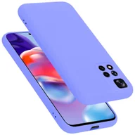 Etui i futerały do telefonów - Pokrowiec Do Xiaomi RedMi NOTE 11 PRO+ Etui w LIQUID JASNY FIOLET TPU Silikon Case Cover Obudowa Ochronny Cadorabo - miniaturka - grafika 1