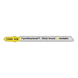 Metabo brzeszczot do wyrzynarek BiM 74/2,5mm 5szt. 623686000 - Akcesoria do elektronarzędzi - miniaturka - grafika 1