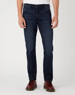 Męskie spodnie jeansowe proste Wrangler LARSTON W18SMI299 W34 L34 - Spodnie męskie - miniaturka - grafika 1
