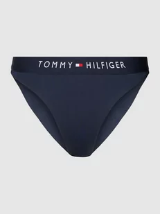 Figi bikini z elastycznym pasem z logo model ‘BRAZILIAN’ - Stroje kąpielowe - miniaturka - grafika 1