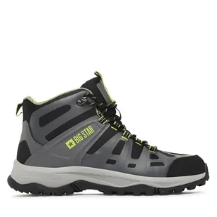 Trapery Big Star Shoes KK174098 Szary - Botki męskie - miniaturka - grafika 1