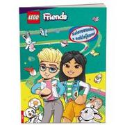 Kolorowanki, wyklejanki - LEGO Friends. Kolorowanka z naklejkami - miniaturka - grafika 1