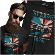 Koszulki męskie - KOSZULKA NA 50 URODZINY PIĘĆDZIESIĄTKĘ MĘSKA DLA FACETA MĘŻCZYZNY T-SHIRT - miniaturka - grafika 1