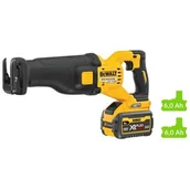 Piły elektryczne - DeWalt akumulatorowa piła szablasta 54 V FLEXVOLT, Li-lon, 2 x 6,0 Ah, TSTAK, [DCS389T2-QW] - miniaturka - grafika 1