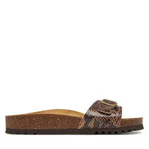 Klapki Scholl Estelle F32162 Brązowy - Klapki i japonki damskie - miniaturka - grafika 1