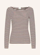 Koszulki i topy damskie - Ichi Koszulka Z Długim Rękawem Ihcella braun - ICHI - miniaturka - grafika 1