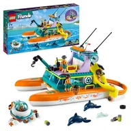 Klocki - Lego FRIENDS Morska łódź ratunkowa 41734 - miniaturka - grafika 1