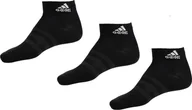 Skarpety termoaktywne - Adidas Skarpety adidas Cushioned Sportswear Ankle Socks 3 pary czarne IC1277 34-36 - miniaturka - grafika 1