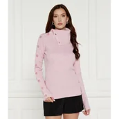 Swetry damskie - Patrizia Pepe Sweter | Regular Fit | z dodatkiem wełny - miniaturka - grafika 1