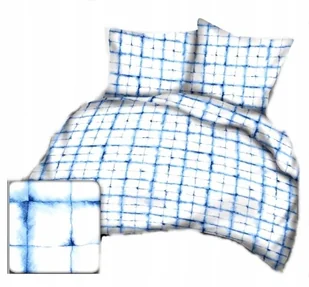 pościel bawełna lux 160x220 + 2 poszewka B 330 rozmazaniec niebieski - Pościel pościel bawełna lux 160x220 + 2 poszewka B 330 rozmazaniec niebieski - Pościel - miniaturka - grafika 1