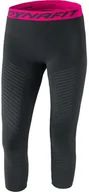 Spodnie sportowe damskie - DYNAFIT Spodnie termoaktywne 3/4 Speed Dryarn Tights Women - miniaturka - grafika 1