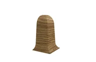 Listwy przypodłogowe - Narożnik zewnętrzny do listew przypodłogowych STERN 309 115x90x33mm Dąb Ciemny - miniaturka - grafika 1