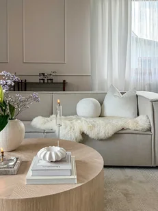 Skóra owcza naturalna biała kremowa rozmiar XL 110-120cm dywan naturalny Bio - Dywany - miniaturka - grafika 1