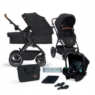 Wózki dziecięce - Kinderkraft Wózek Wielofunkcyjny B-Tour 3In1 Mink Pro Black - miniaturka - grafika 1