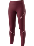 Spodnie sportowe damskie - DYNAFIT Legginsy funkcyjne "TRAVERSE" w kolorze fioletowym - miniaturka - grafika 1