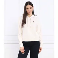 Bluzy damskie - Tommy Hilfiger Bluza REG MONOGRAM EMB | Regular Fit - miniaturka - grafika 1