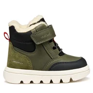 Buty dla chłopców - Kozaki Geox B Willaboom B Ab B365BC 0ME22 C0450 S Khaki - miniaturka - grafika 1