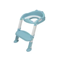 Nocniki - Toaleta z reduktorem schodów niebieska - miniaturka - grafika 1