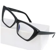 Okulary korekcyjne, oprawki, szkła - Okulary do komputera damskie kocie - miniaturka - grafika 1