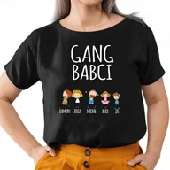 Koszulki i topy damskie - Koszulka Dzień Babci Dziadka Gang Prezent L Y3 - miniaturka - grafika 1