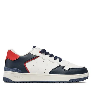 Sneakersy Geox J Washiba Boy J45LQB 05411 C0899 D Biały - Buty dla chłopców - miniaturka - grafika 1