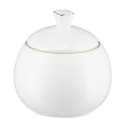 Cukiernice - Cukiernica porcelanowa BOSTON gold VILLA ITALIA - miniaturka - grafika 1