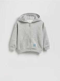 Reserved - Bluza z kapturem - jasnoszary - Bluzy i sweterki niemowlęce - miniaturka - grafika 1