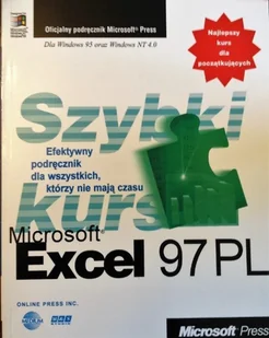 Szybki Kurs Microsoft Excel 97 - Aplikacje biurowe - miniaturka - grafika 1