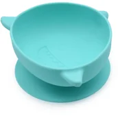 Miseczki i talerzyki dla dzieci - Melii Silicone Suction Bowl miska silikonowa z przyssawką Shark 2x300 ml - miniaturka - grafika 1