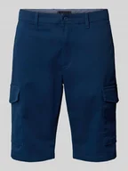 Spodenki męskie - Szorty cargo o kroju relaxed fit z mieszanki bawełny i elastanu - miniaturka - grafika 1