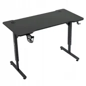 Biurka gamingowe - Biurko Gamingowe Regulowane komputerowe 120x60 cm - miniaturka - grafika 1