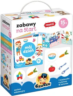 Zabawy Na Start Mój Dzień 15M+ Czuczu Praca zbiorowa - Książki edukacyjne Zabawy Na Start Mój Dzień 15M+ Czuczu Praca zbiorowa - Książki edukacyjne - miniaturka - grafika 6