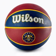 Koszykówka - Piłka do koszykówki Wilson NBA Team Tribute Denver Nuggets blue rozmiar 7 - miniaturka - grafika 1
