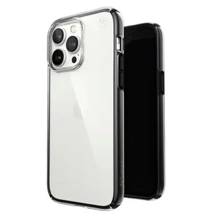 Speck Etui Presidio Perfect-Clear Impact Geometry do Apple iPhone 14 Pro Max Przezroczysto-czarny - Etui i futerały do telefonów - miniaturka - grafika 1
