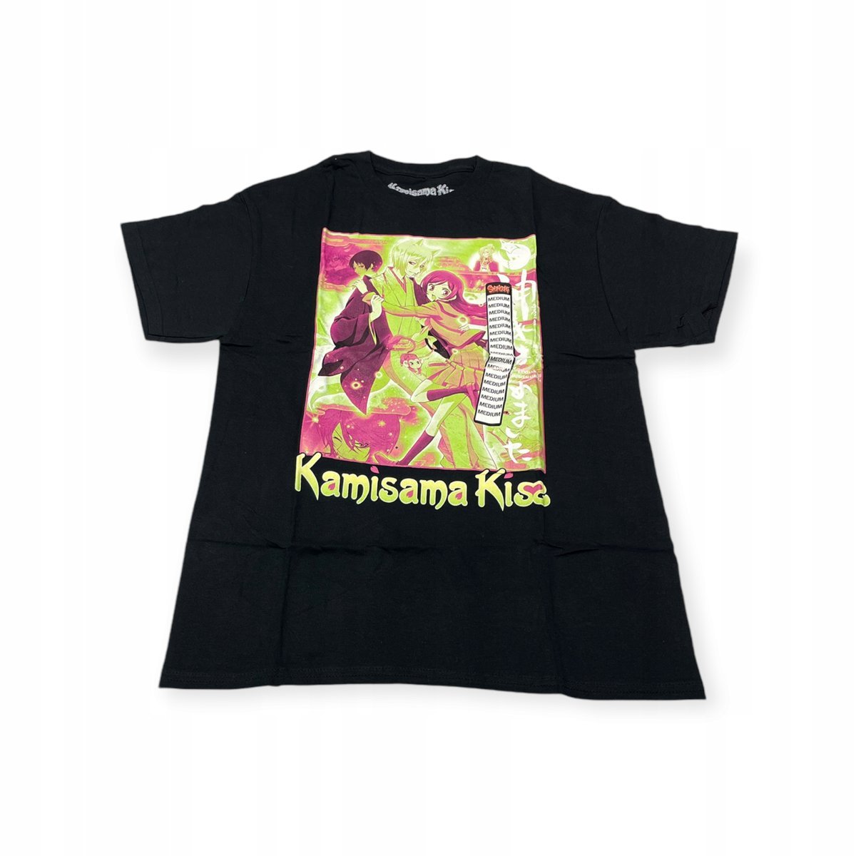 Koszulka T-shirt męski okrągły dekolt SPENCER'S KAMISAMA KISZ L