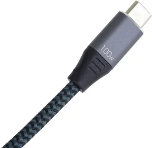 PREMIUMCORD Nabíjecí kabel USB-C, 2xUSB-C na USB-C, 100W, 1m, černá - Kable USB - miniaturka - grafika 1