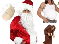 Dodatki do strojów karnawałowych - GAM Brzuch Świętego Mikołaja EKWA17044 - miniaturka - grafika 1