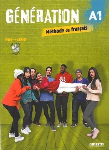 Generation A1 Poodręcznik + CD mp3 + DVD - Marie-Noëlle Cocton - Książki do nauki języka francuskiego - miniaturka - grafika 1