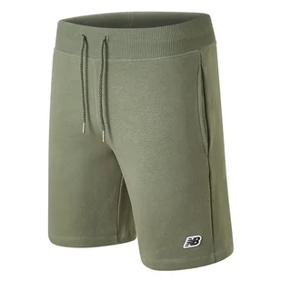 Spodenki New Balance MS23600DON - zielone - Spodnie sportowe męskie - miniaturka - grafika 1