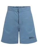 Spodenki damskie - Jack Wolfskin Chłopięce szorty Sun Shorts K, niebieski (Elemental Blue), 140 - miniaturka - grafika 1