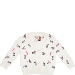 Guess Kardigan | Regular Fit - Swetry dla dziewczynek - miniaturka - grafika 1
