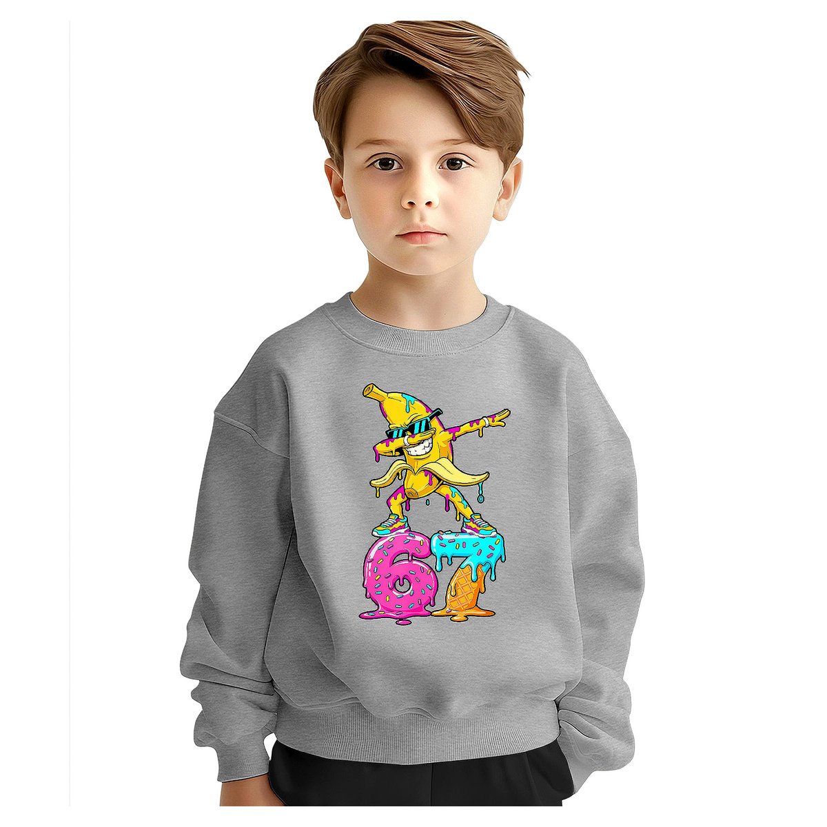 BLUZA DZIECIĘCA 67 SIX SEVEN VIRAL 122-128 DLA CHŁOPCA DZIEWCZYNKI