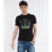Koszulki męskie - Armani Exchange T-shirt | Regular Fit - miniaturka - grafika 1