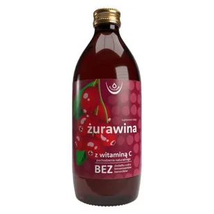 OLEOFARM Żurawina, sok z żurawiny z naturalną witaminą C, 500 ml - Soki i napoje niegazowane - miniaturka - grafika 1