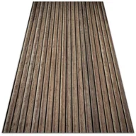 Dywany - Wewnętrzny dywan winylowy Deska w paski 60x90 cm - miniaturka - grafika 1