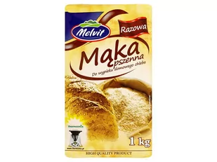 Melvit Mąka pszenna razowa do wypieku domowego chleba - Mąka - miniaturka - grafika 1