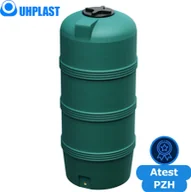 Zbiorniki na deszczówkę - UHP Zbiornik na wodę 320l UHP VERTICON HIGH V-320 Ciemnozielony - miniaturka - grafika 1