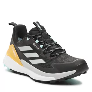 Buty trekkingowe męskie - Buty adidas Terrex Free Hiker 2.0 Low GORE-TEX Hiking Shoes IG5460 Cblack/Wonsil/Seflaq - grafika 1